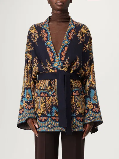 ETRO COAT ETRO WOMAN COLOR BLACK,H21696002