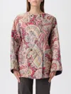 Etro Coat  Woman Color Multicolor In Multi