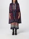 Etro Knitwear Capes Woman In Multi
