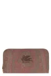Etro Coated Canvas Wallet