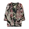Etro Patterned-jacquard Brocade Jacket In Blue