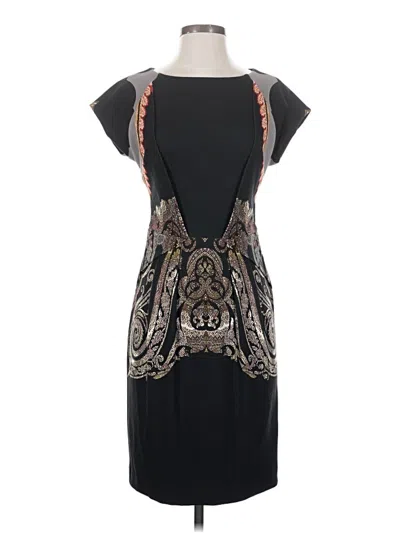 Pre-owned Etro Cocktail Dress In Black