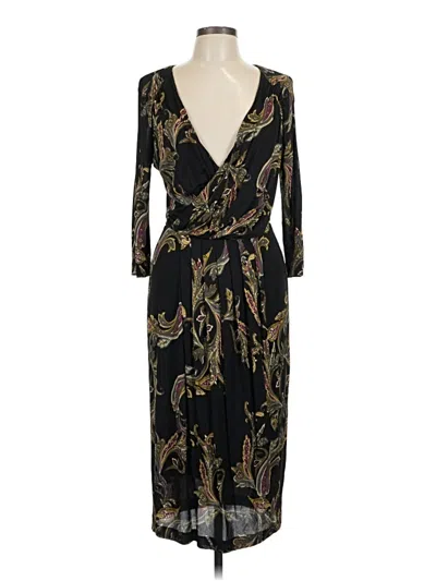 Pre-owned Etro Cocktail Dress In Black