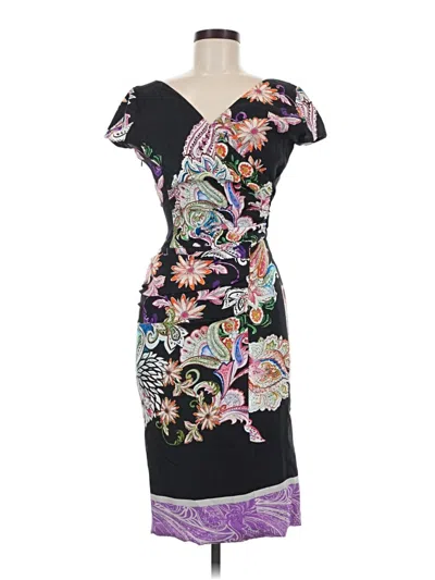 Pre-owned Etro Cocktail Dress In Black