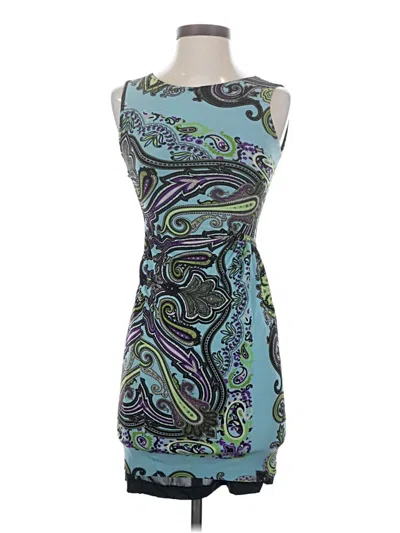 Pre-owned Etro Cocktail Dress In Blue
