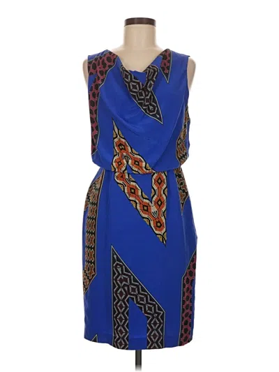 Pre-owned Etro Cocktail Dress In Blue