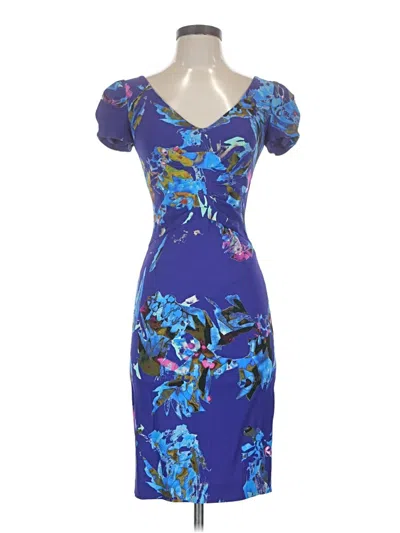 Pre-owned Etro Cocktail Dress In Blue