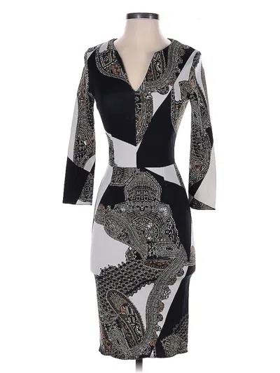 Pre-owned Etro Cocktail Dress In Brown