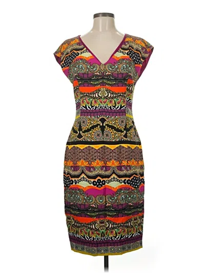 Pre-owned Etro Cocktail Dress In Brown