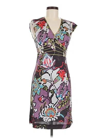 Pre-owned Etro Cocktail Dress In Gray