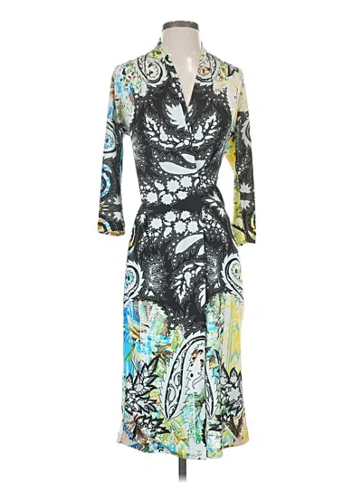 Pre-owned Etro Cocktail Dress In Green