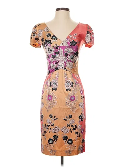 Pre-owned Etro Cocktail Dress In Orange