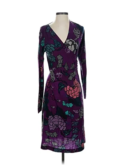 Pre-owned Etro Cocktail Dress In Purple