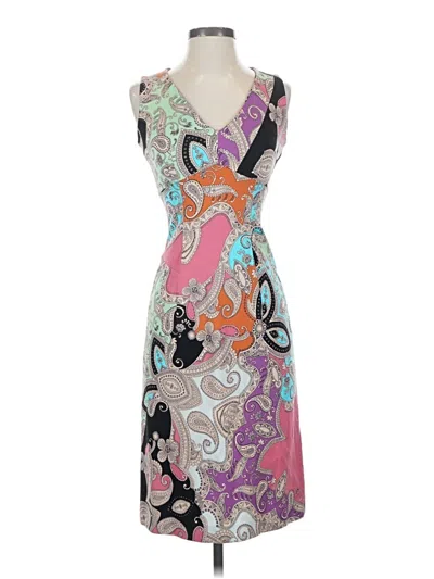 Pre-owned Etro Cocktail Dress In Purple