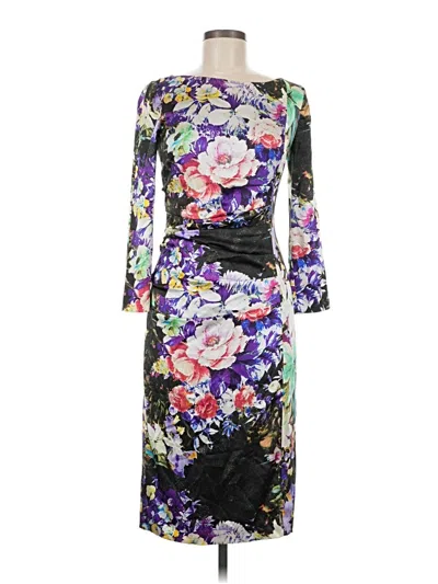 Pre-owned Etro Cocktail Dress In Purple