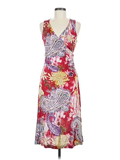 Pre-owned Etro Cocktail Dress In Red