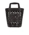 Etro Coffa Leather Bucket Bag In Black