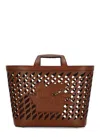 Etro Coffa Shopping Bag In Brown