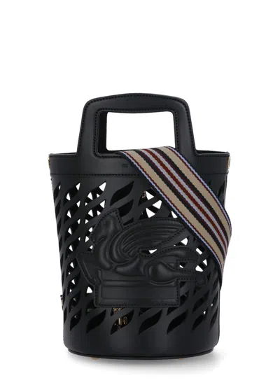 Etro Coffee Bag In Black