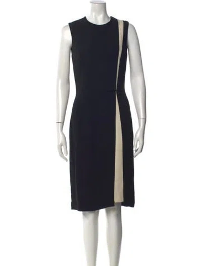 Pre-owned Etro Colorblock Pattern Knee-length Dress