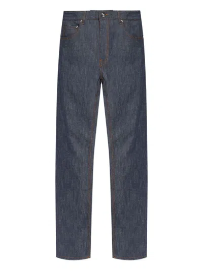 ETRO CONTRAST-STITCHED JEANS