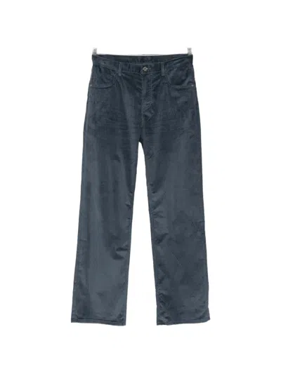 Etro Corduroy Jeans In Blue