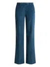 Etro Corduroy Trousers In Blue
