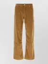 Etro Corduroy Trousers With Front And Back Pockets In Brown