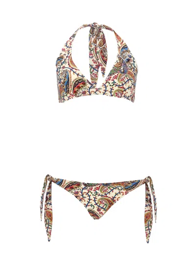 Etro Costume Bikini Con Motivo Paisley Floreale In Multi
