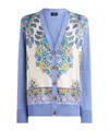 Etro V-neck Patterned Cardigan With Long Sleeves