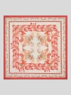 Etro Cotton And Silk Shawl With Print In Red