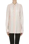 Etro Cotton And Silk Shirt In Multi