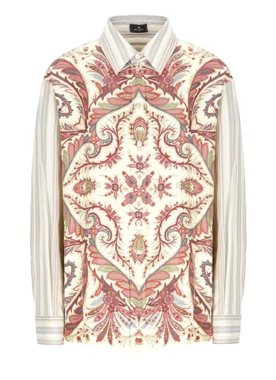 ETRO COTTON AND SILK SHIRT