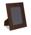 Etro Cotton-blend And Leather Arnica Photo Frame In Brown
