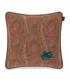 Etro Cotton-blend And Suede Arnica Cushion