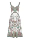 Etro Cotton Bralette Dress Women In White