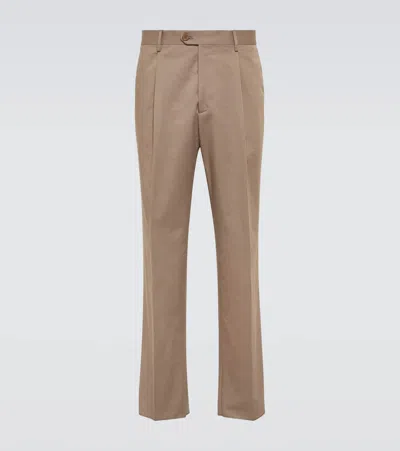 Etro Brown Wool Pants