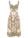 Etro Cotton Dress In Multi