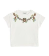 ETRO ETRO KIDS COTTON FLORAL-EMBROIDERED T-SHIRT (4-16 YEARS)