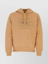 ETRO COTTON HOODED SWEATER WITH DRAWSTRING AND KANGAROO POCKET