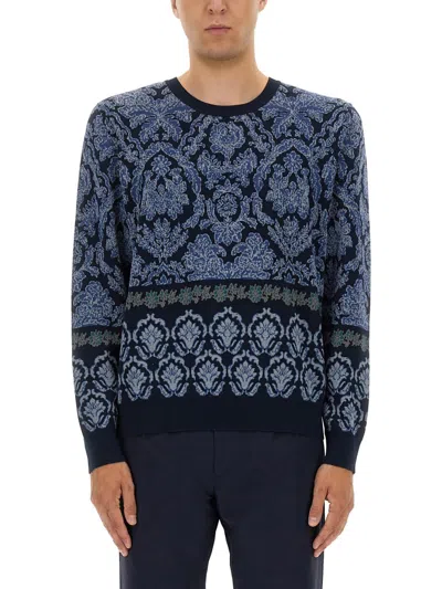 ETRO COTTON JACQUARD KNIT