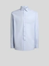 Etro Floral Jacquard Shirt In Blue