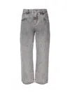 ETRO COTTON JEANS WITH LIGHTENED WASH