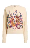 Etro Cotton Knit Sweater In Multi