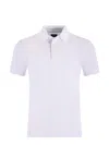 Etro Cotton Pique Polo Shirt In White