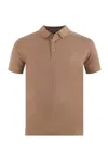 Etro Pegaso Embroidered Polo T-shirt In Brown