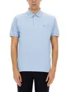 Etro Paisley Jacquard Polo Shirt In Blue