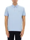 Etro Paisley Jacquard Polo Shirt In Blue