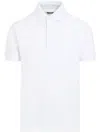 Etro Pegaso-embroidered Cotton Polo Shirt In White