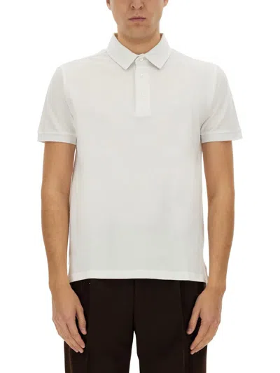 Etro Cotton Polo In White
